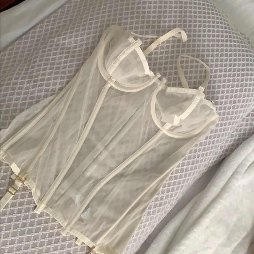 La Perla Corset in White